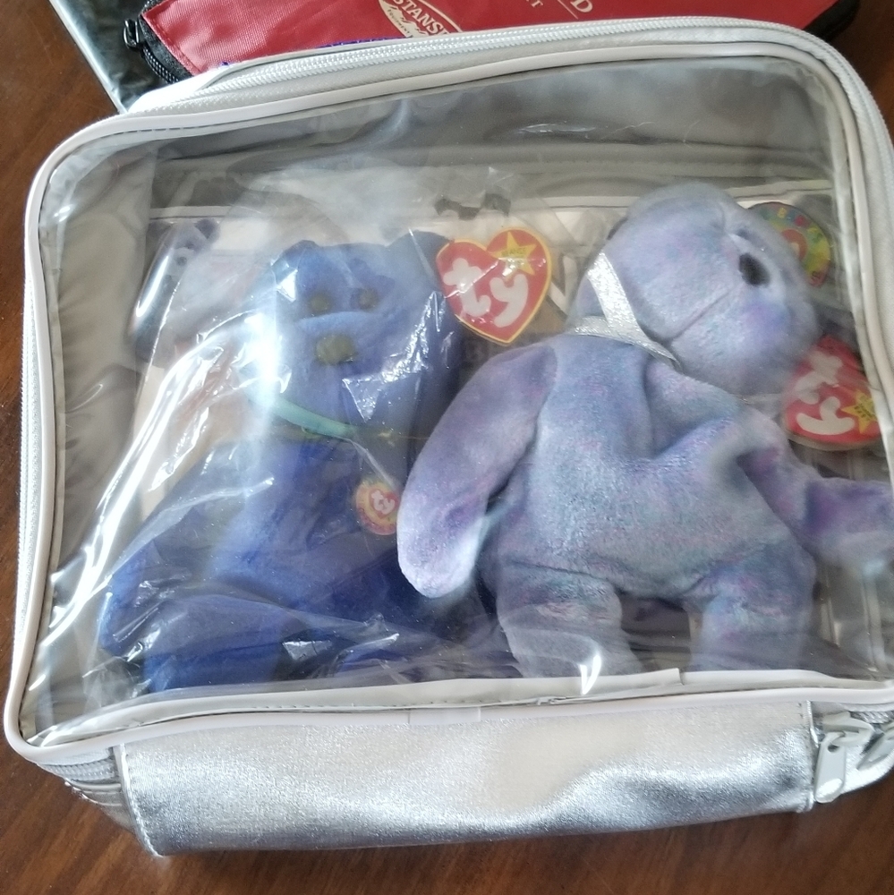 Ty Clubby I & II Beanie Baby Bears
